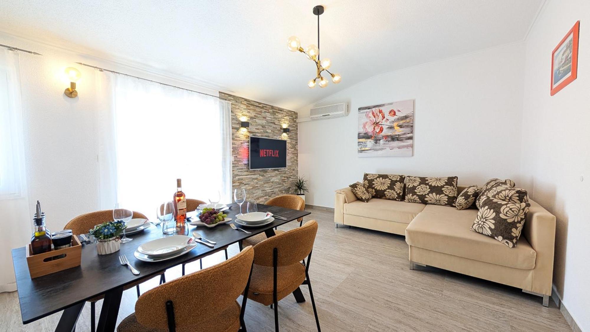 Modern 3Br Apartments In Zadar With Balcony Or Terrace, Free Parking & Ac Экстерьер фото