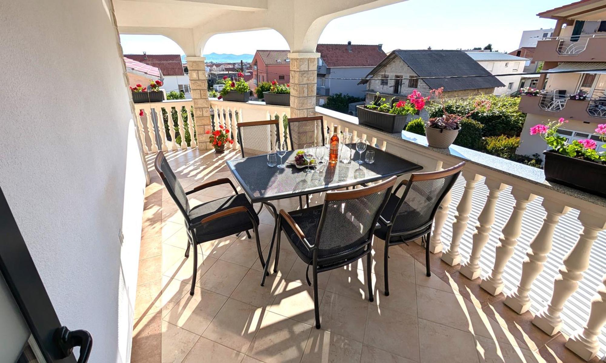 Modern 3Br Apartments In Zadar With Balcony Or Terrace, Free Parking & Ac Экстерьер фото