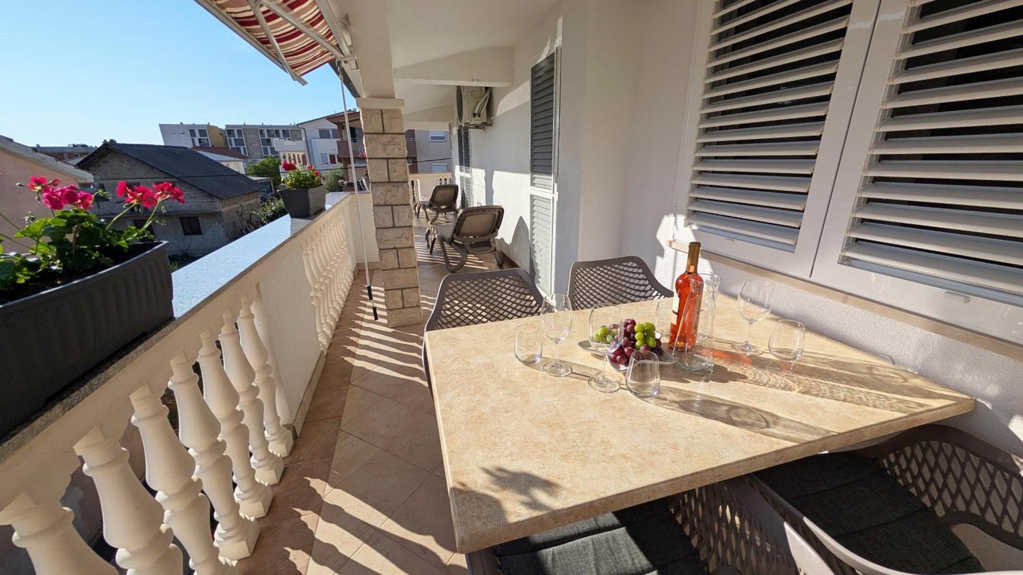 Modern 3Br Apartments In Zadar With Balcony Or Terrace, Free Parking & Ac Экстерьер фото